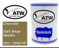Preview: Chevrolet, Dark Beige Metallic, 50U / WA674F: 500ml Lackdose, von ATW Autoteile West.